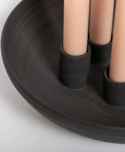 Ton Stein Gut Schalen|Kerzen Und Kerzenständer|Adventsschale "Schwarze Erde"