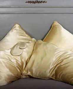 Holistic Silk Schlafmasken, Seidenkissen Und Seidenturban|Anti-Aging Kissenbezug aus reiner Seide