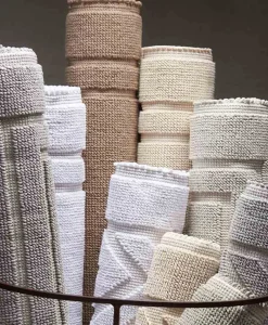 Mastro Raphael Neutrale Badematten|Baumwoll Teppich Keith