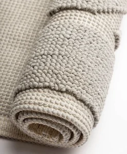 Mastro Raphael Neutrale Badematten|Baumwoll Teppich Rombi