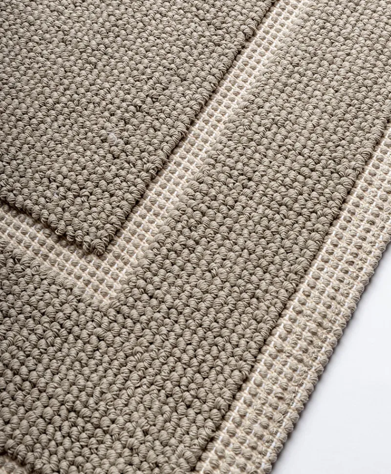 Mastro Raphael Neutrale Badematten|Baumwoll Teppich Unito