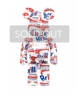 Medicom Toy Kunst Und Skulpturen|Bearbrick Andy Warhol Brillo