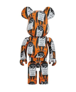 Medicom Toy Kunst Und Skulpturen|Bearbrick Banksy Brandlaism - Monkey Sign