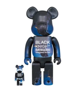 Medicom Toy Kunst Und Skulpturen|Bearbrick Black Knight Satellite