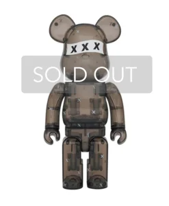 Medicom Toy Kunst Und Skulpturen|Bearbrick GOD XXX Black Clear