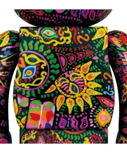 Medicom Toy Kunst Und Skulpturen|Bearbrick Psychedelic Paisley