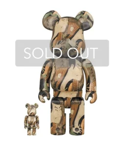 Medicom Toy Kunst Und Skulpturen|Bearbrick Toshusai Sharaku "Actor Otani Oniji Ⅲ"