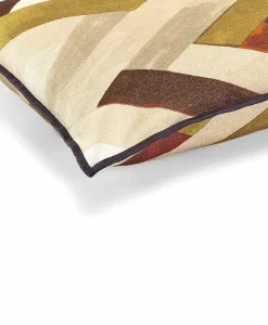 u00c9litis Kissen|Bedrucktes Chenille-Kissen Woody