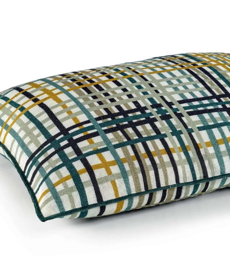 u00c9litis Kissen|Bedrucktes Leinenkissen Eve