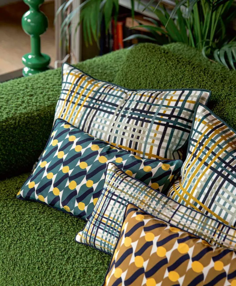 u00c9litis Kissen|Bedrucktes Leinenkissen Eve