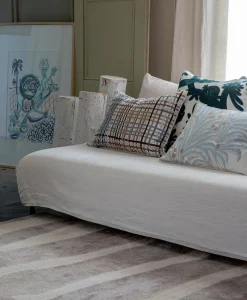 u00c9litis Kissen|Bedrucktes Leinenkissen Eve