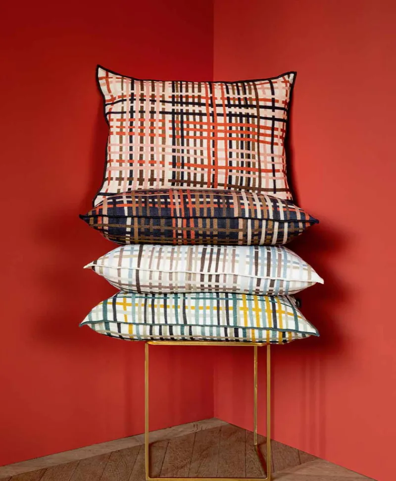 u00c9litis Kissen|Bedrucktes Leinenkissen Eve