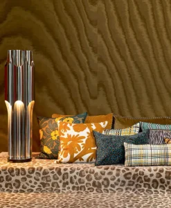 u00c9litis Kissen|Bedrucktes Leinenkissen Motu