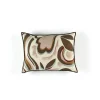 u00c9litis Kissen|Bedrucktes Leinenkissen Pop Flower