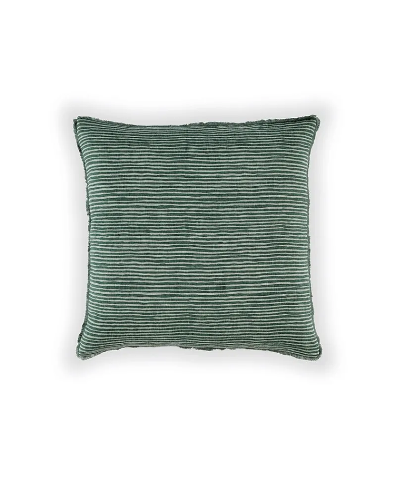 u00c9litis Kissen|Bedrucktes Leinenkissen Siloe