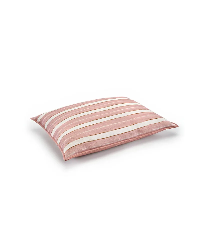u00c9litis Kissen|Bedrucktes Leinenkissen Secret Stripe