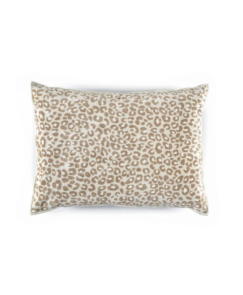 u00c9litis Kissen|Bedrucktes Samtkissen Fauve