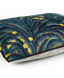 u00c9litis Kissen|Bedrucktes Samtkissen Oasis