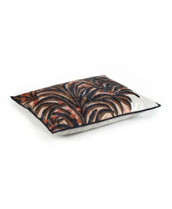 u00c9litis Kissen|Bedrucktes Samtkissen Oasis