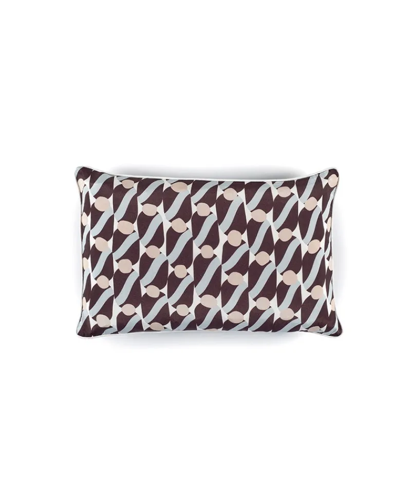 u00c9litis Kissen|Bedrucktes Seidenkissen Avalon