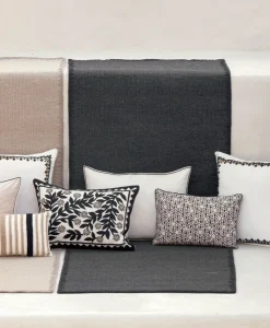 u00c9litis Kissen|Bedrucktes Seidenkissen Azteca