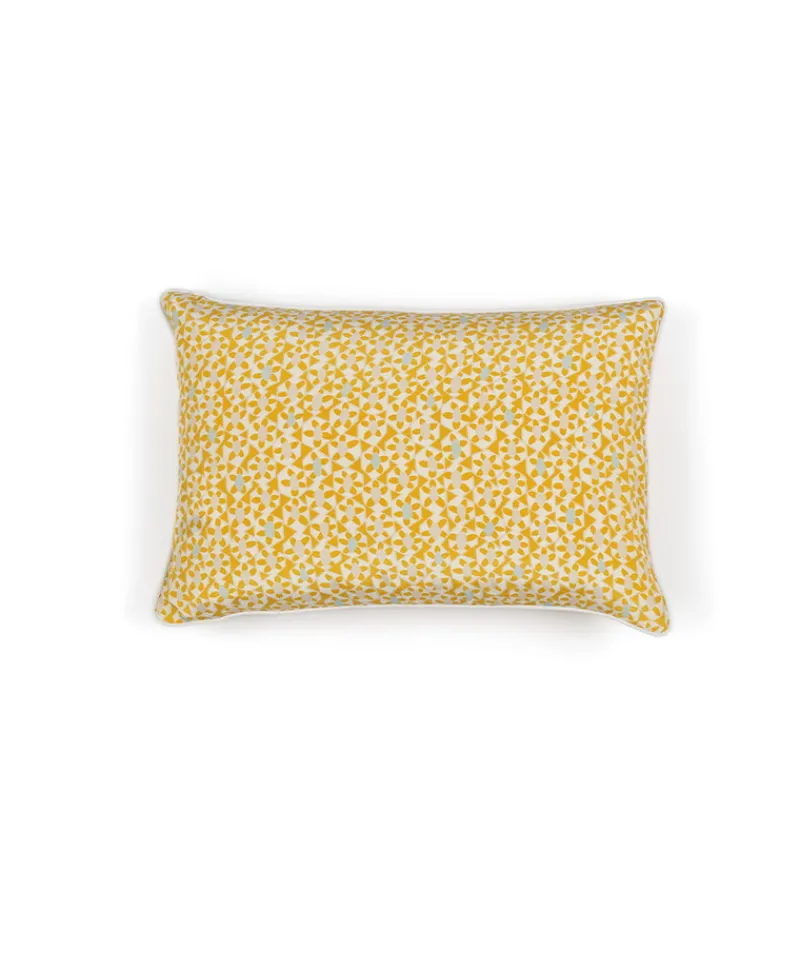 u00c9litis Kissen|Bedrucktes Seidenkissen Azteca