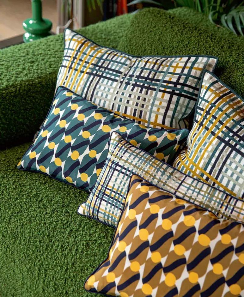 u00c9litis Kissen|Bedrucktes Seidenkissen Avalon