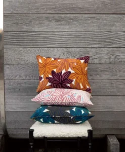 u00c9litis Kissen|Bedrucktes Seidenkissen Bee Flower