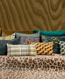 u00c9litis Kissen|Bedrucktes Seidenkissen Melba