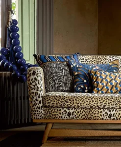 u00c9litis Kissen|Bedrucktes Seidenkissen Melba