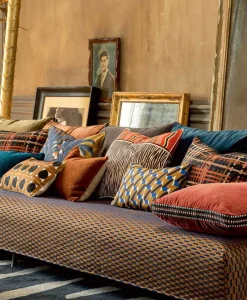 u00c9litis Kissen|Bedrucktes Seidenkissen Melba