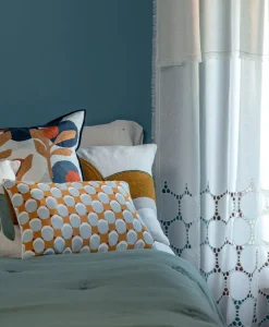 u00c9litis Vorhänge|Bestickter Vorhang Bianca