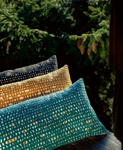 u00c9litis Kissen|Besticktes Kissen Downtown