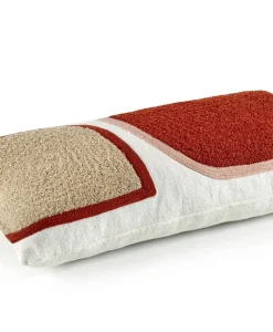 u00c9litis Kissen|Besticktes Leinenkissen Brocéliande