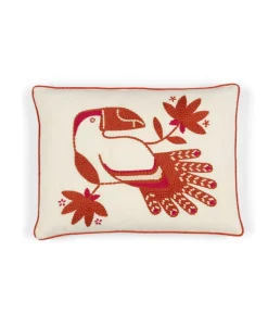 u00c9litis Kissen|Besticktes Leinenkissen Cristobal