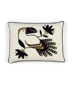 u00c9litis Kissen|Besticktes Leinenkissen Cristobal