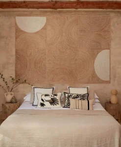 u00c9litis Kissen|Besticktes Leinenkissen Cristobal