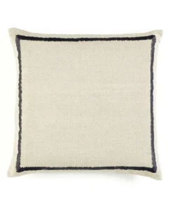 u00c9litis Kissen|Besticktes Leinenkissen Kea