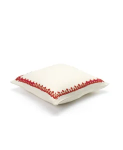 u00c9litis Kissen|Besticktes Leinenkissen Maya