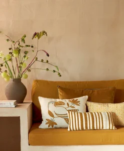 u00c9litis Kissen|Besticktes Leinenkissen Monterrey