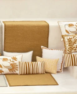 u00c9litis Kissen|Besticktes Leinenkissen Monterrey