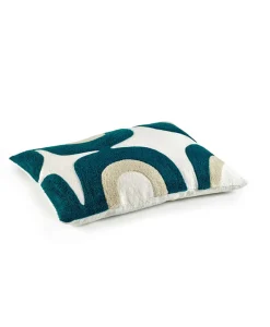 u00c9litis Kissen|Besticktes Leinenkissen Nirvana