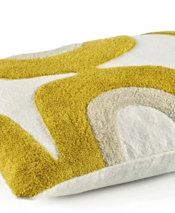 u00c9litis Kissen|Besticktes Leinenkissen Nirvana