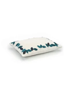 u00c9litis Kissen|Besticktes Leinenkissen Sherwood