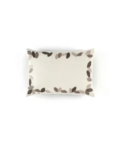 u00c9litis Kissen|Besticktes Leinenkissen Sherwood