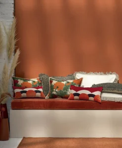 u00c9litis Kissen|Besticktes Samtkissen Celestine