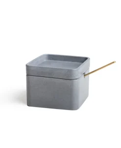 Formpoet Dosen Und Boxen|Küchenutensilien|Beton Zuckerdose mit Löffel
