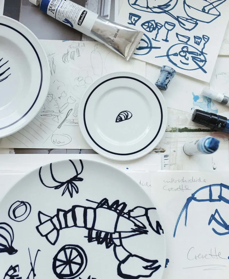 Dibbern Porzellan|Teller|BRASSERIE Teller