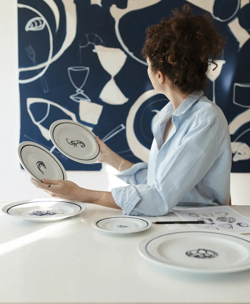 Dibbern Porzellan|Teller|BRASSERIE Teller