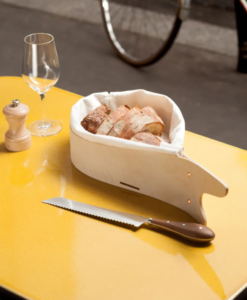 L'Atelier du Vin Messer|Brotmesser mit Holzgriff